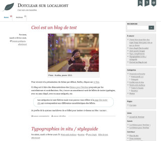 Aperçu du thème Ductile 2026